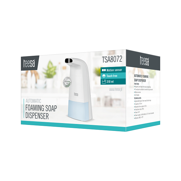 TESA automātiskais šķidro ziepju putu dozators - Image 5